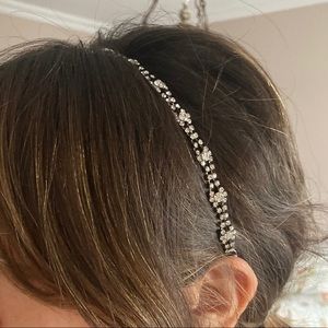 Crystal hair piece